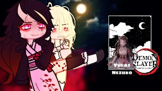 Diabolik Lovers React to Yui as Nezuko (S3)