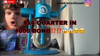 $14 QUARTER IN A $600 BONG⁉️⁉️🤯🤯 (Pine Park review)