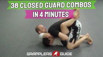 38 Closed Guard BJJ Combinations Everyone Should Know in 4 Minutes - Jason Scully