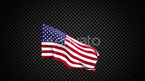 Flag USA | Motion Graphics - Envato elements
