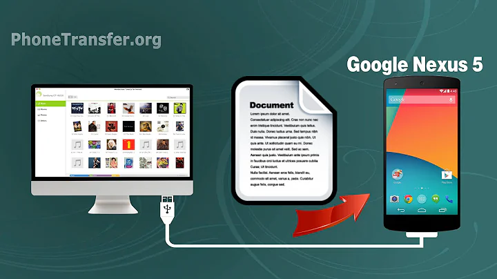 How to Import Document from Mac to Google Nexus 5, Transfer Files to Nexus 5 on Mac