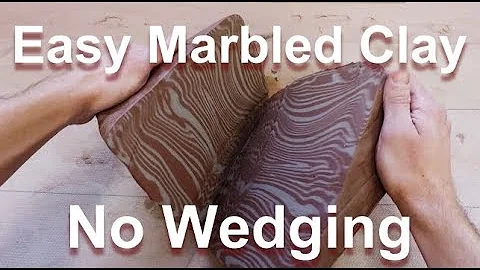 How to Make Marbled Clay