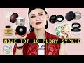 🔝✨MOJE TOP 10 PUDRY SYPKIE LUKSUSOWE I Z DROGERII.