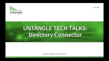 Tech Talks: Directory Connector