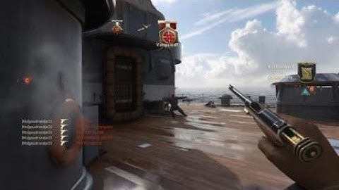 CoD WWII Crazy Spawntrapping on USS TEXAS (How To Spawntrap on COD WWII on USS TEXAS