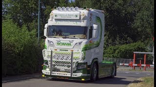 Nog Harder Lopik 2018 with Andreas Schubert 😎 New Scania and V8 open pipes