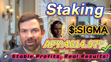 💰 New zero-risk Solana SIGMA staking method — earn stable 4614.97% yearly returns!