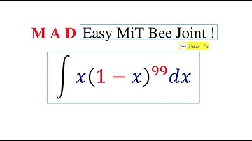 A Cute Little MIT Integration Bee Question!