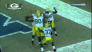 B.J. Raji Shakes Booty after First Career TD!