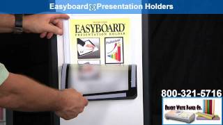 Easyboard Presentation Display Board, Velcro Lined, Double Sided