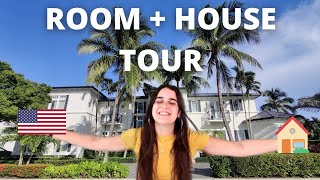HOUSE & ROOM TOUR en Florida🏠🌴 | AuPair room tour
