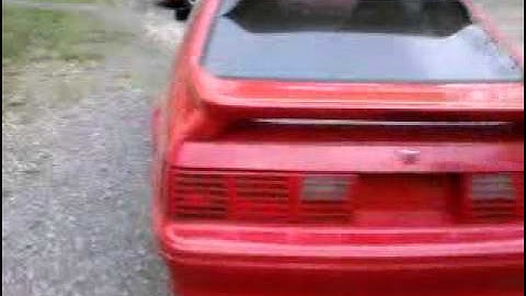 Supercharged 92 Mustang GT Tuned via Moates Quaterhorse and Binary Editor