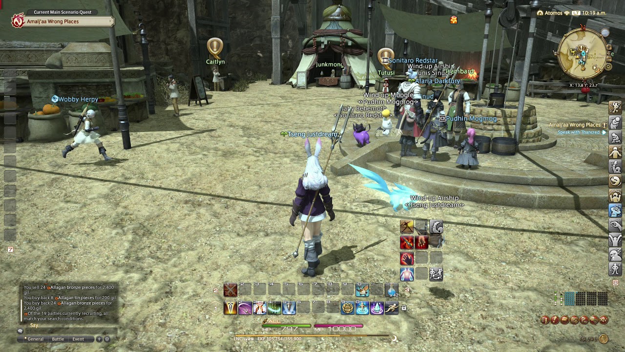 Final Fantasy XIV Shadowbringers 10 use Gamepad Controller