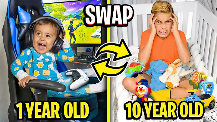 10 year old SWAPS Bedrooms with 1 year old Baby!! ...