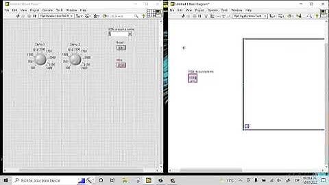 Servo motor usando LabView y Arduino