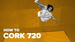 Как сделать корк 720 на батуте (How to Cork 720 on a trampoline) Как сделать корк 720 на батуте (How to Cork 720 on a trampoline)