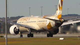 5 BIG PLANES Taking Off VERY CLOSE UP | Melbourne Airport Plane Spotting