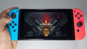 Hyperforma Nintendo Switch handheld gameplay