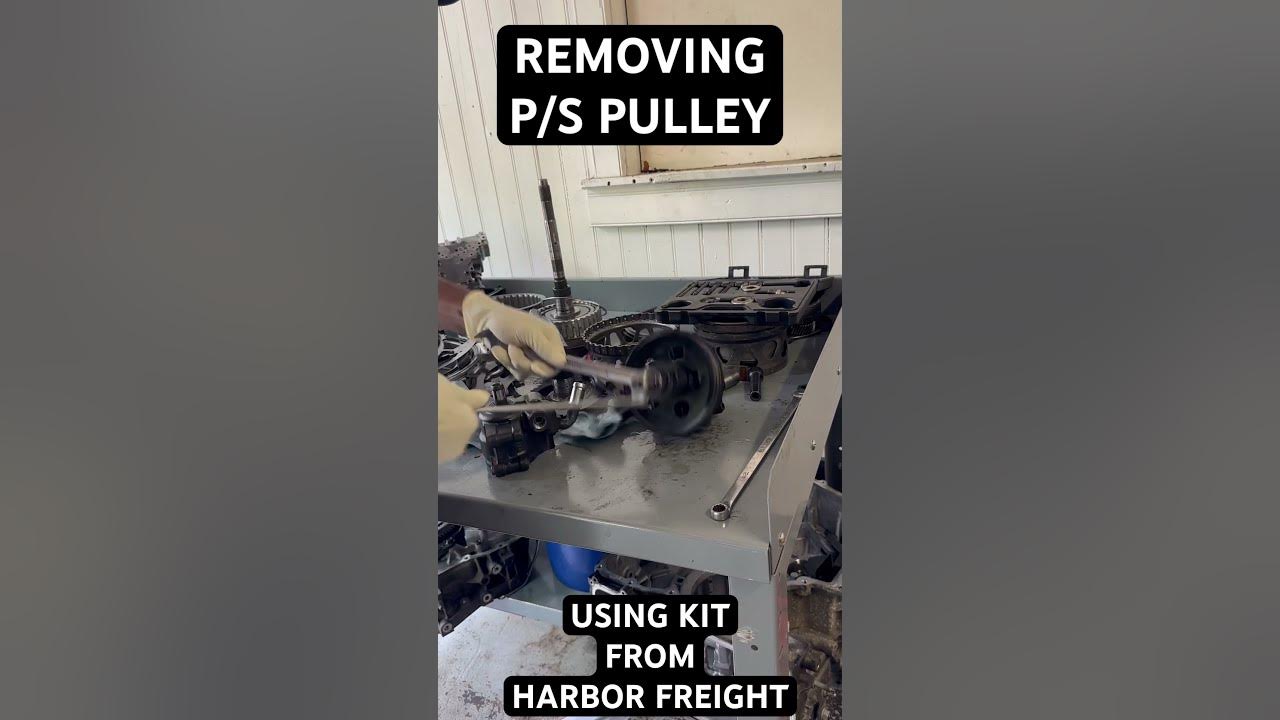 How to Remove Power Steering Pulley powersteeringpulley 
