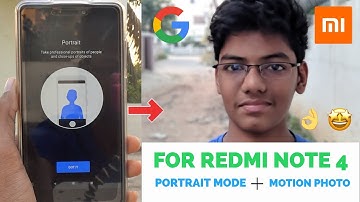 Pixel 2 Portrait Mode (Background Defocus) in Redmi Note 4📱| Easiest way!