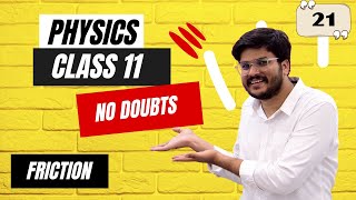 Live Class 11 Physics |Ch-4 | Friction | Parmod Sir (IIT DELHI)