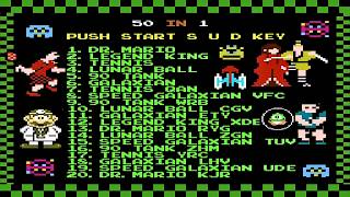 NES 50 in 1 Gameplay : 8-Bit Retro Game Collection