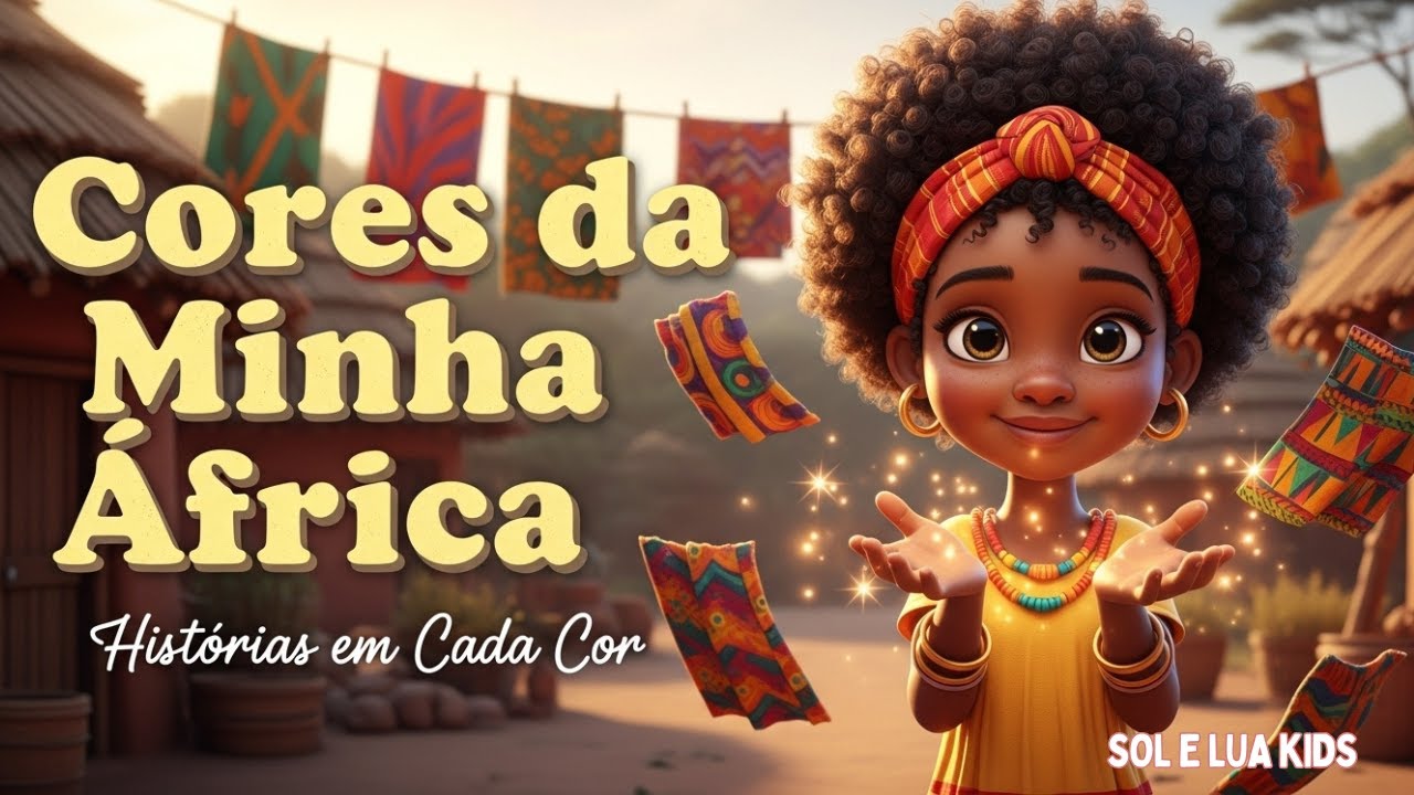 Cores da Minha África — Histórias em Cada Cor | Música Infantil Afro-Brasileira