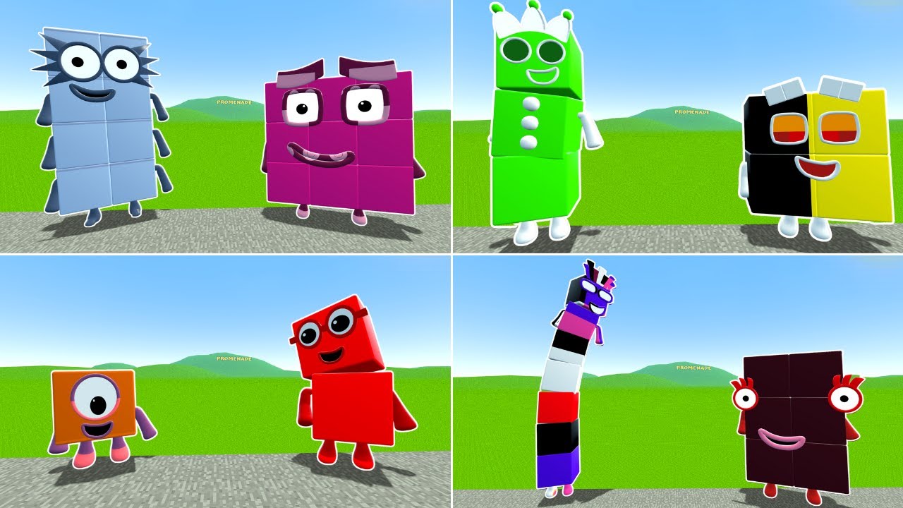 Изменение цвета всех новых блоков обучающих блоков 3D Memes Nextbot в Garry's Mod