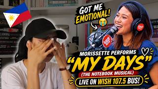 Download lagu MORISSETTE - MY DAYS 😭🔥 | WISH 107.5 LIVE REACTION | THAT VOICE!!