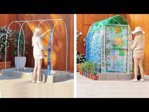 DIY Backyard Projects: Build Greenhouse Or Relax Zone 🛠️