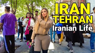 People in the busiest street in Tehran 🇮🇷 IRAN Grand Bazaar Vlog ایران