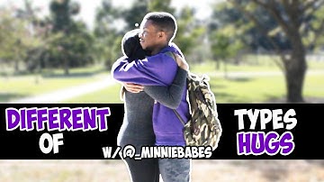 Different Types of Hugs - @AyeTeeYNFR