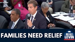 Congressman Mike Levin: Both Parties 'Should Work Together To Reduce Costs For Families'