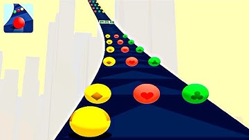 Color Road ! Solitaire Balls Levels Gameplay Part 37 android, ios