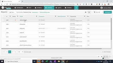 Data Hub 5.0 Reports & Alerts