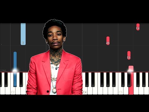 wiz-khalifa-&-lil-skies---fr-fr-(piano-tutorial)