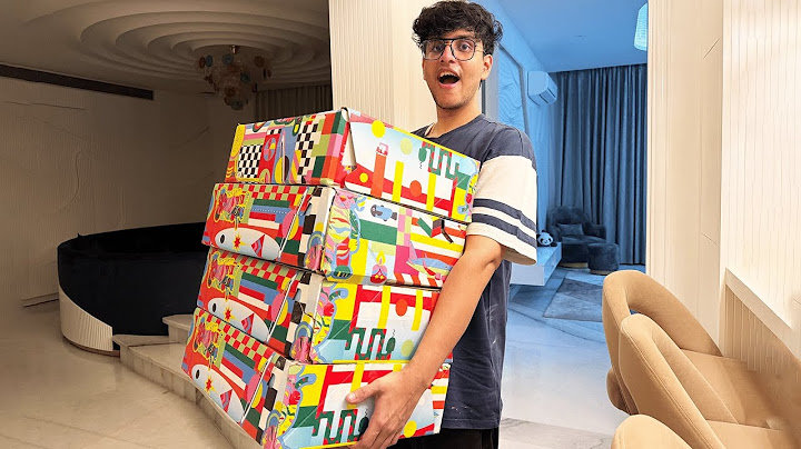 Nischay ke birthday se pehle birthday gifts , itne saare boxes magwa liye
