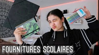 (BTS N°2): MES FOURNITURES SCOLAIRES *rentrée vibes*