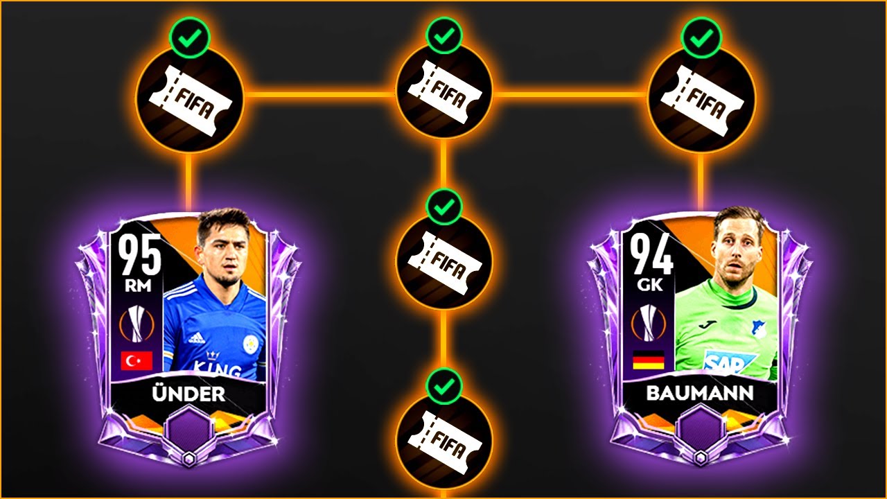 КАК ЗАБРАТЬ СРАЗУ ДВУХ 95 OVR без ДОНАТА в ЛИГА ЕВРОПЫ! - ЛАЙФХАК FIFA MOBILE 21: UEL New Event