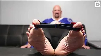 Alan "Nasty" Nash Feet