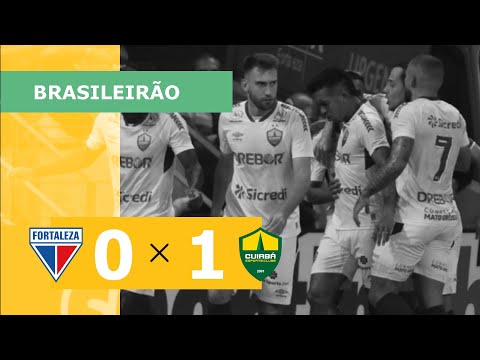 Fortaleza 0 x 1 Cuiabá - Gol - 10/09 - Campeonato Brasileiro 2022