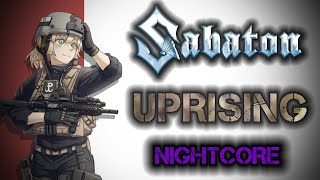 [Female Cover] SABATON – Uprising [NIGHTCORE by ANAHATA + Lyrics]