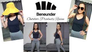 BENEUNDER OUTDOOR PRODUCTS TRY ON/ REVIEW | LIGHTWEIGHT URBAN OUTDOOR BRAND