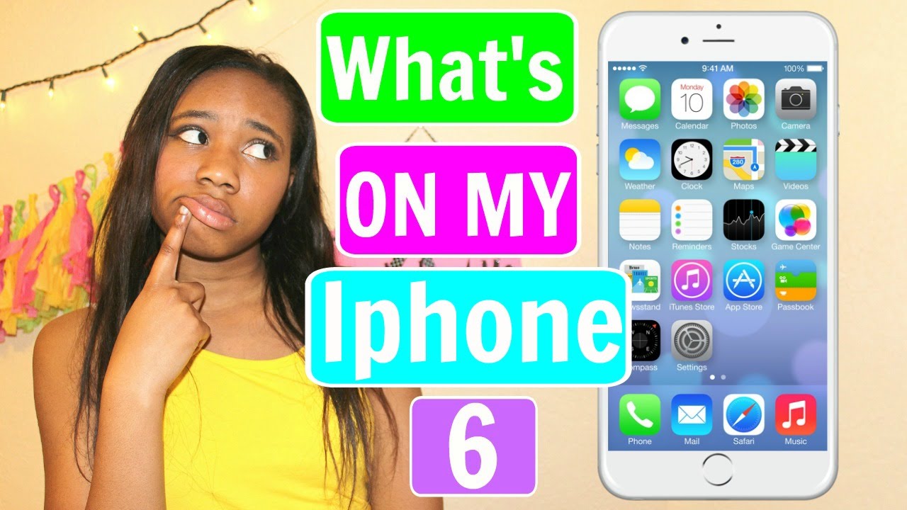 What s On My Iphone 6 YouTube