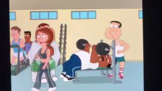 Family guy peter's friends at the gym