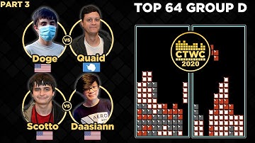 2020 CTWC - TETRIS Group D - Pt. 3 (see description for format)