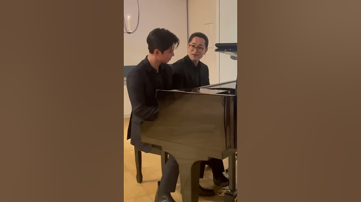 피아니스트도 놀라는 박보검 즉흥 연주 실력