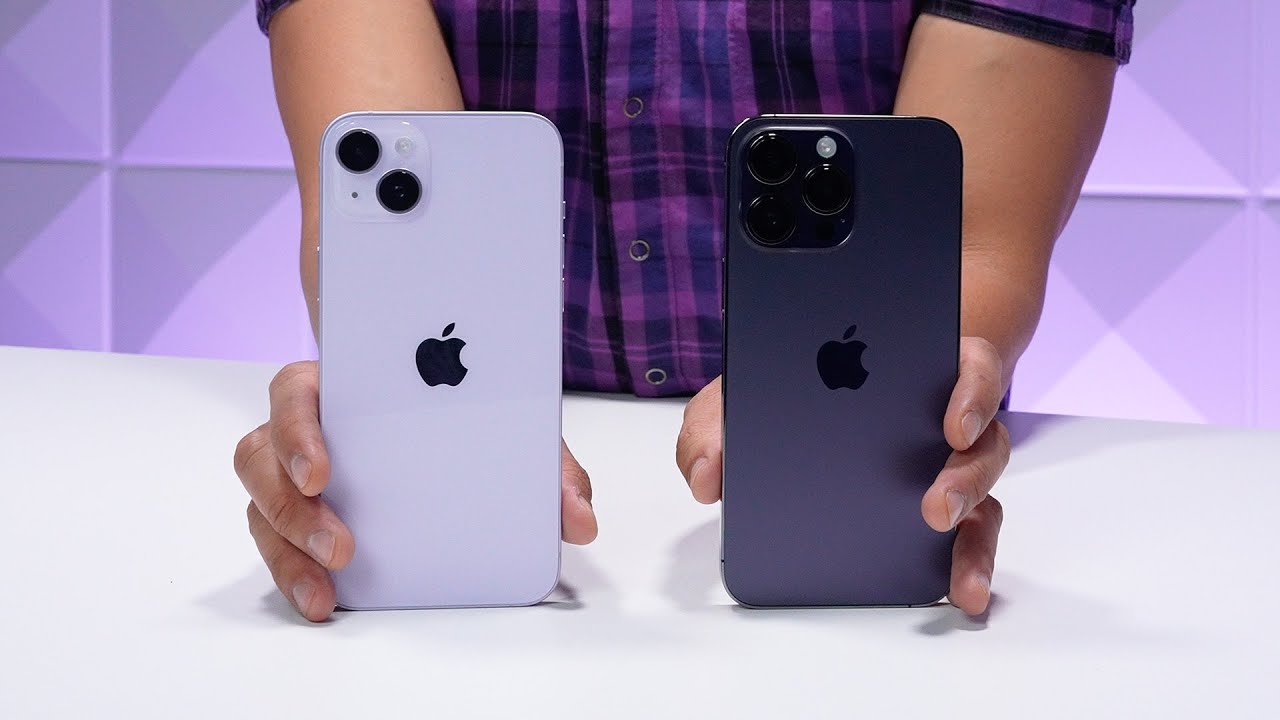 iPhone 14 Plus vs iPhone 14 Pro Max! Unboxing & Comparison 