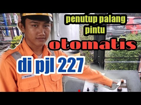  Mesin  otomatis  palang pintu  kereta api YouTube