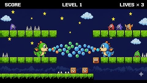 Bubble Bobble - Main Theme - Rock Remix - Run Stop Riffs